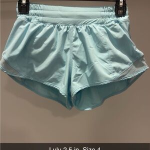 Lululemon Athletica Sky Blue Athletic Shorts